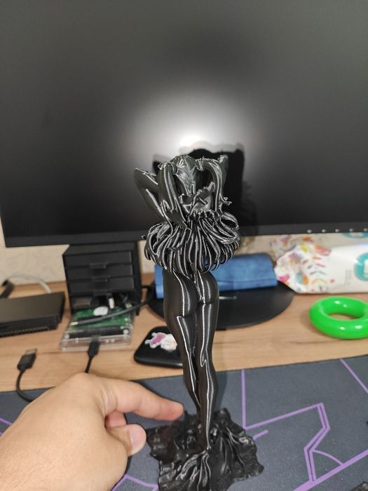 моделька Аски из evangeleon
