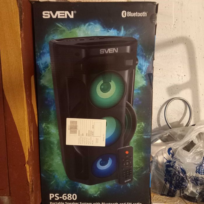 Караоке колонка sven