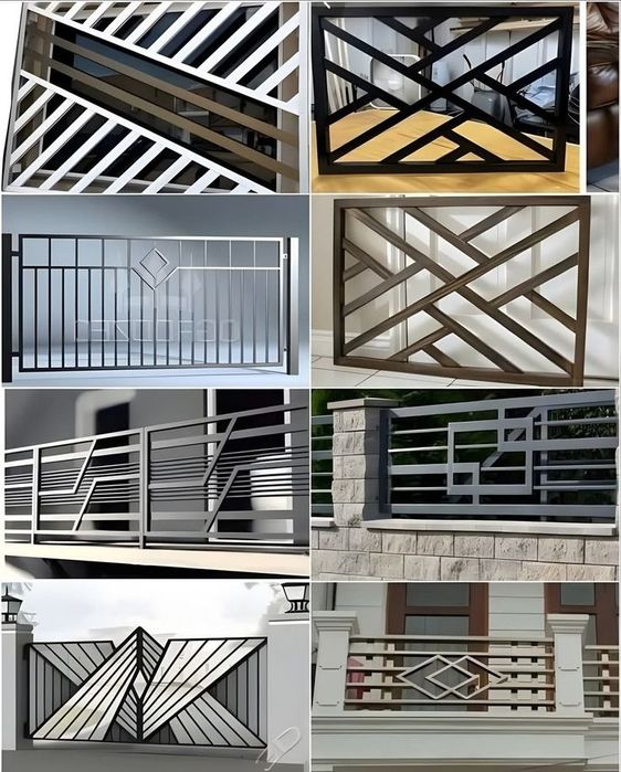 Vand balustrada fier