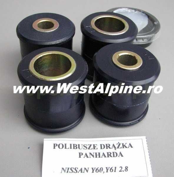 Kit bucse poliuretan panhard Nissan Patrol Y60-Y61 2.8 sau Y61 3.0