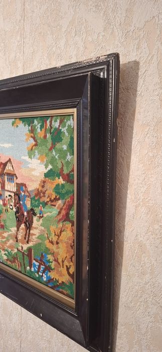 Голям гоблен - ръчно шит