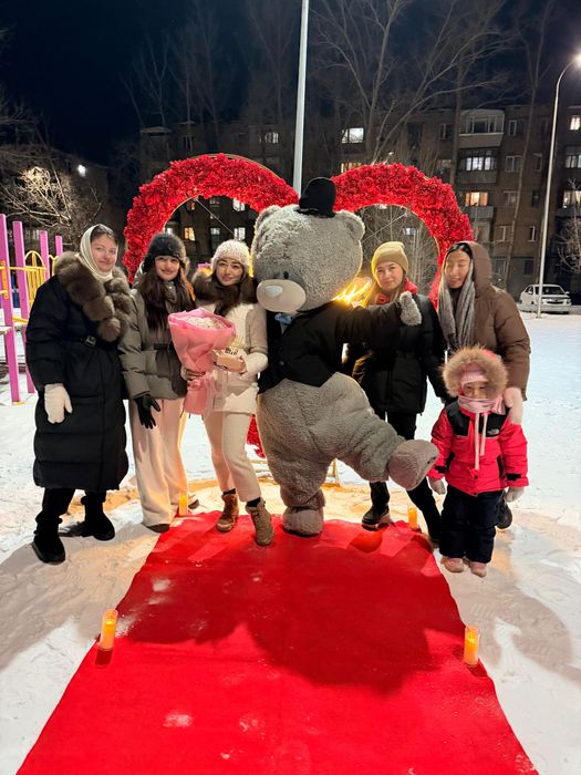 Прокат Ростовых Мишек Тедди 5000тг