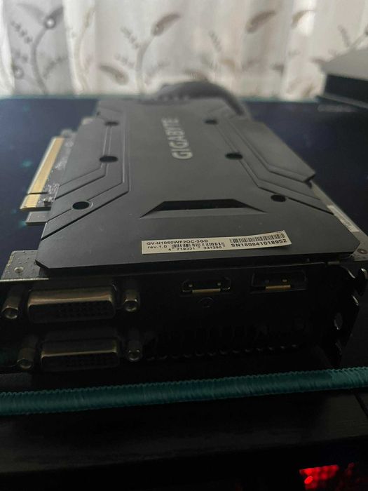 Placa video GIGABYTE GeForce GTX 1060 Windforce OC 3GB GDDR5 192-bit