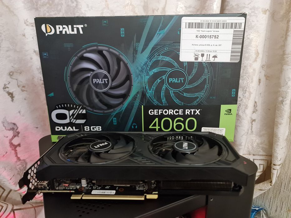 Продам RTX 4060 8GB Асус и Палит