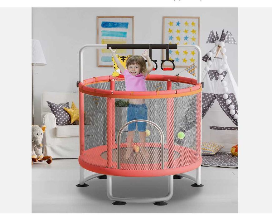 Батут каркасной игровой центр-140x120см ДОСТАВКА и установка БЕСПЛАТНО