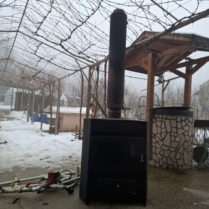 Камина с водна риза