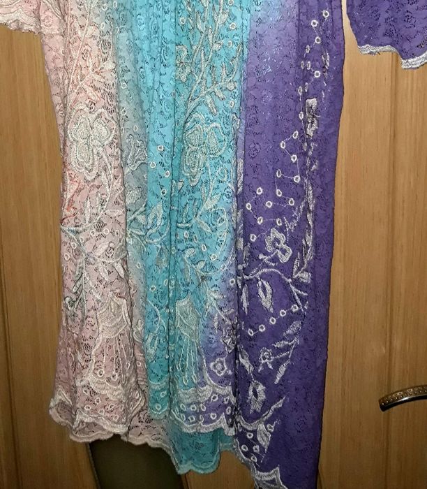Rochie Antica Sartoria, dantela si broderie, M/L
