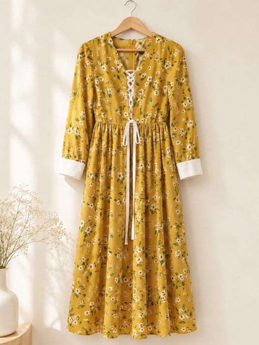 Rochie florala eleganta