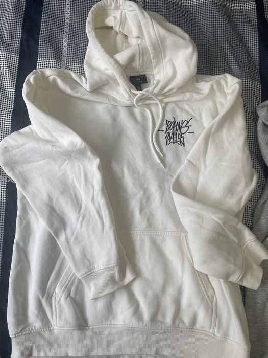 Hanorace barbati, crem si gri, conditie, marimea M buna,