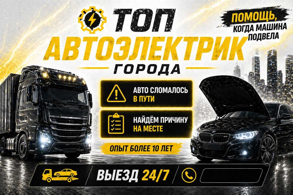 Ддиагностика Автоэлектрик на выезд Ремонт Авто электрик Авто мастер