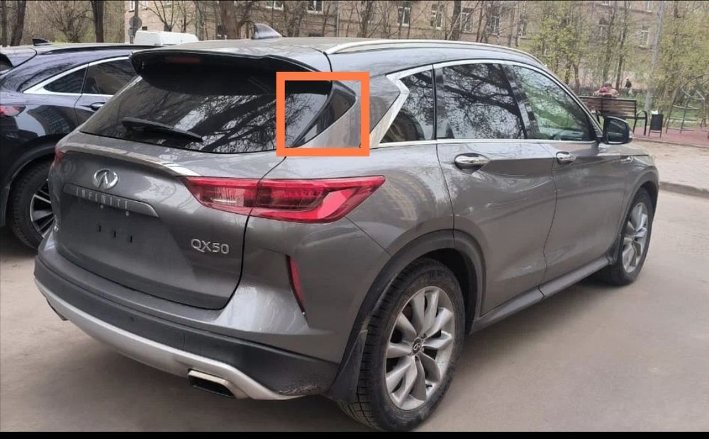 Молдинг заднего крыла Инфинити QX50, 2023