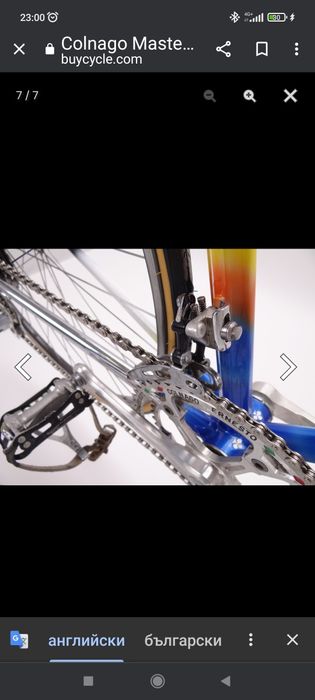Colnago Master Mapei 1987г