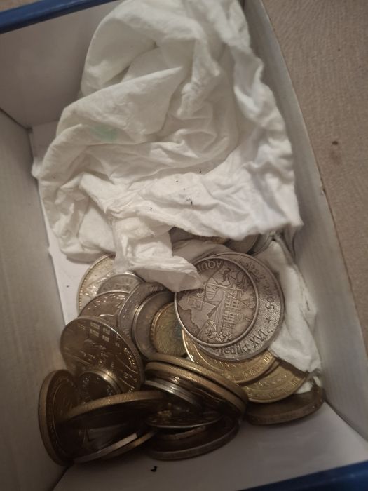 Monede belgia și franta argin 1870 1874  an