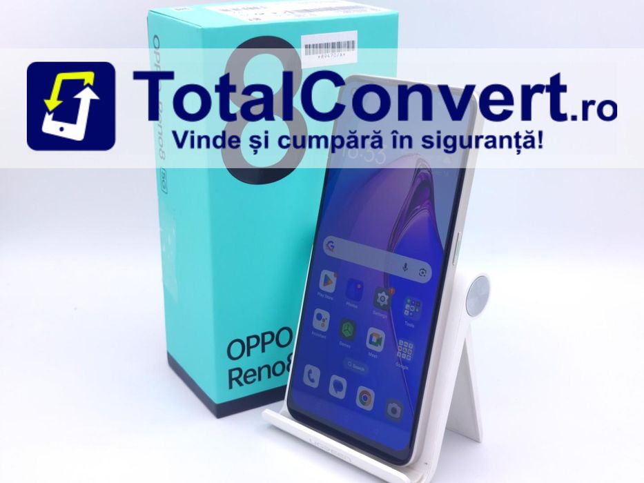 Oppo Reno8 5G 256GB Shimmer Gold 8GB Dual, Garantie 24 luni | #D89470