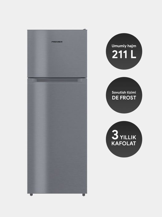 Haladilnik  PREMIER PRM-211 TFDF/W. Для дома.