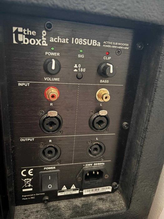 The Box Achat Pro 108