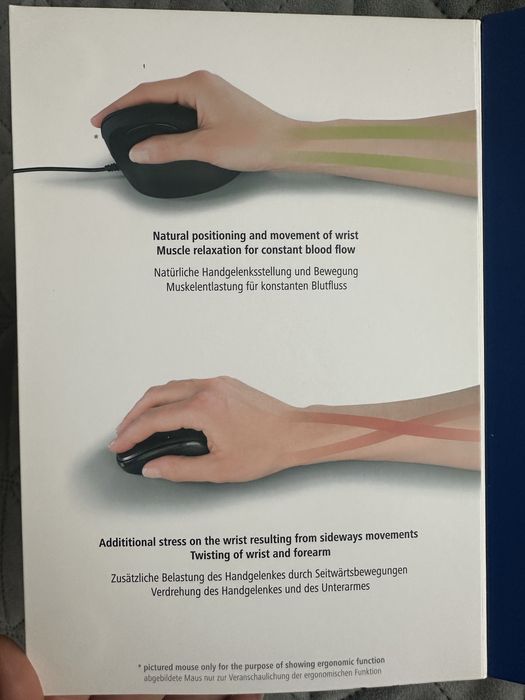 Ергономична мишка Hama