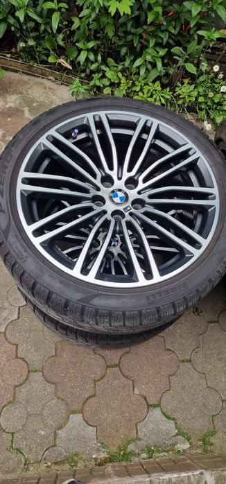 Jante BMW+anvelope de iarna Pirelli
