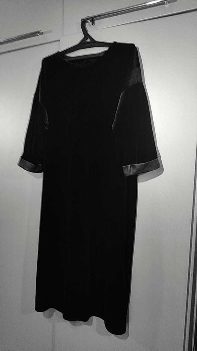 Платье женское велюр