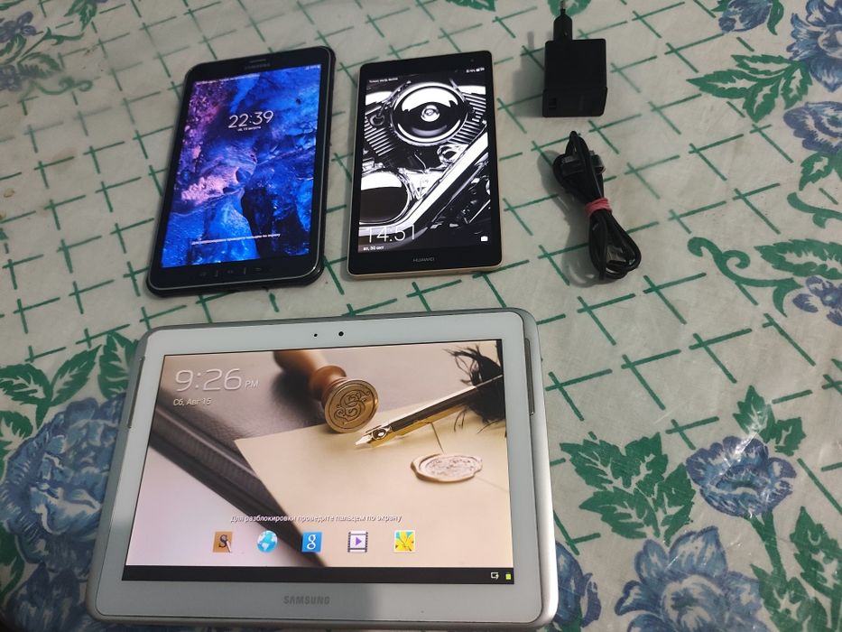 Samsung Planshetlar orginal va Huawei planshet, Holati ishlashi yaxshi