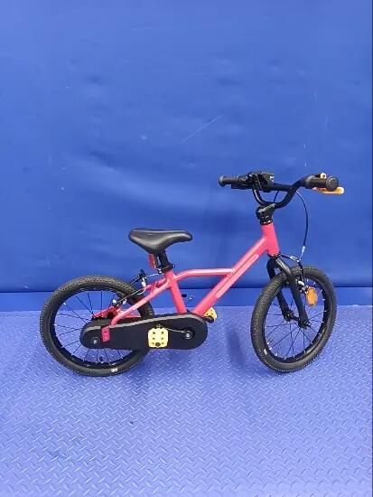 Bicicletă 16 inch 4-6 ani Discover 900 Roz - (SecondHand) Decathlon