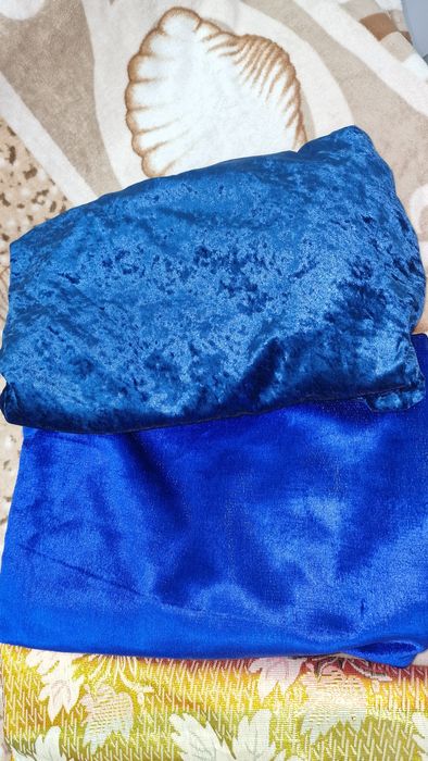 Ткани разные парча, велюр, шотланка, шелк