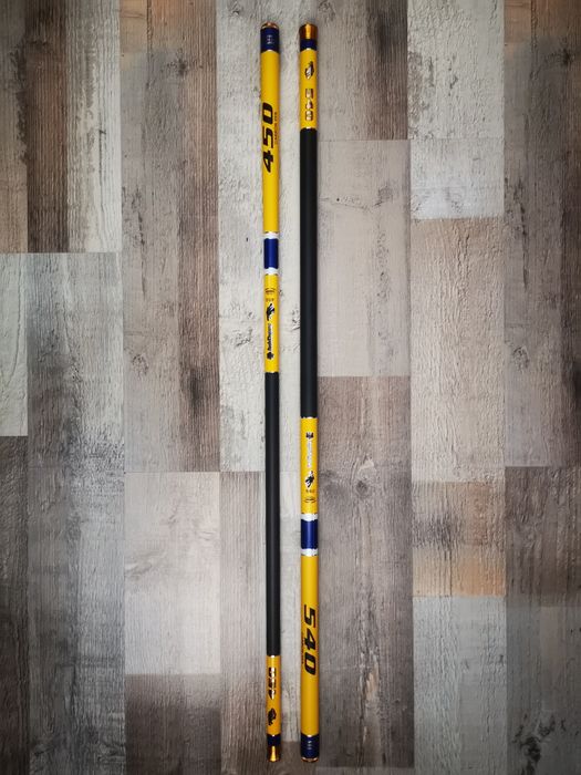 Undita carbon tronson scurt 4,5/5,4/6,3m-Varga ușoară,Bat pescuit 5,4