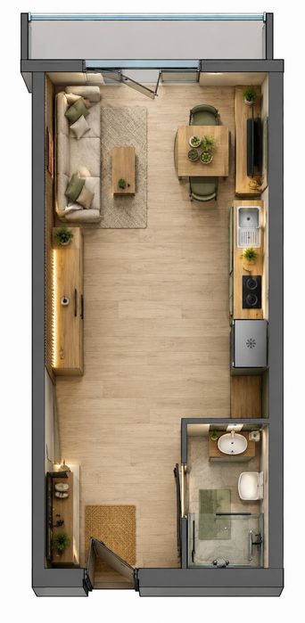 ЖК Modera Tower 1комн, 25м2 ‼️улица Шота Руставели