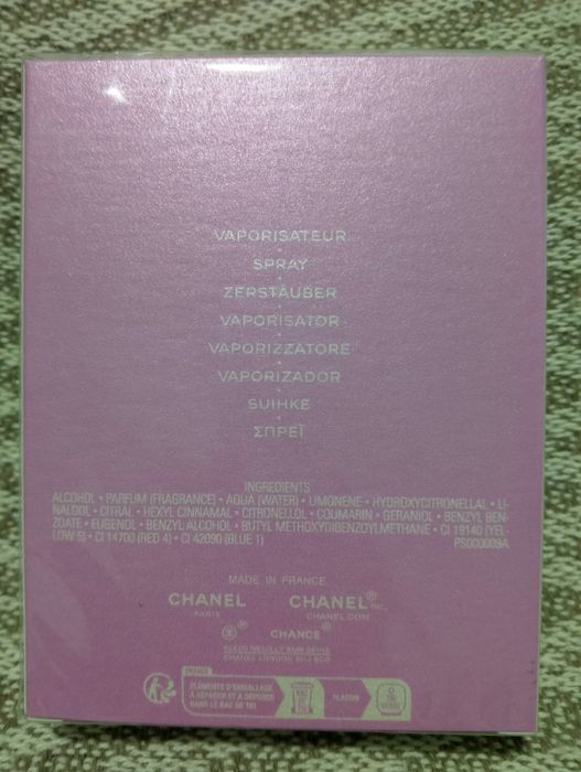 Chanel arginal atir