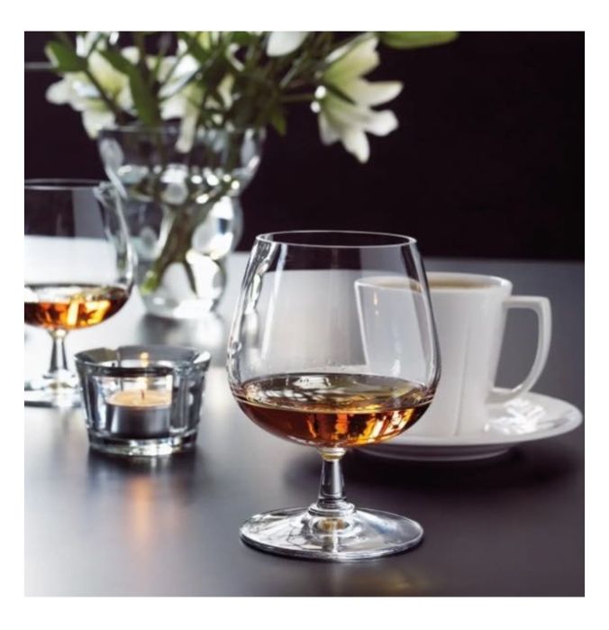 Бакалы для коньяка богемское стекло