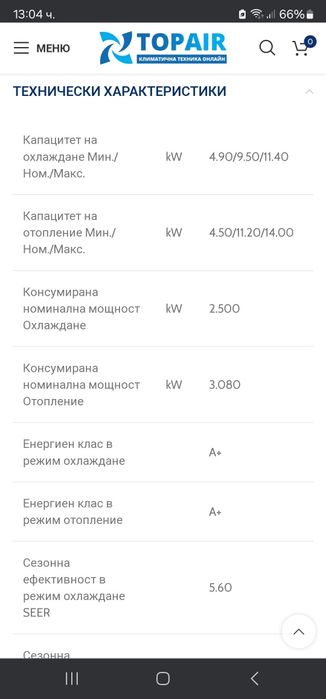 Термопомпа MITSUBISHI 11kw на отопление с FTC5 управление