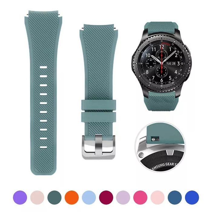 Accesorii telefoane si ceasuri Curea ( brățară silicon) ceas 20 si 22m