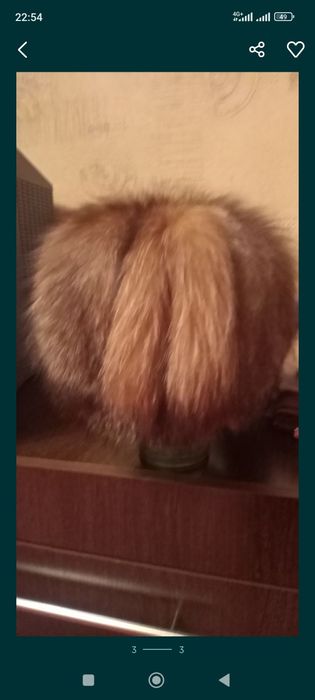 Продам шапку, натуральный писец