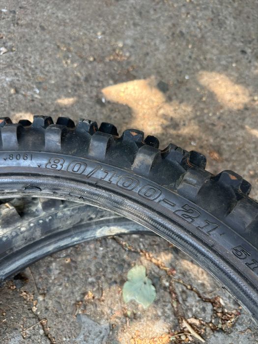 Предна и задна мотокрос гуми Dunlop - 80/100/21 - 100/90/19