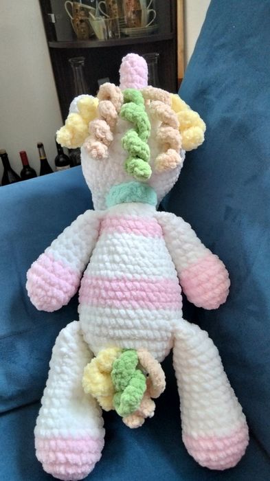 Плюшена играчка еднорог