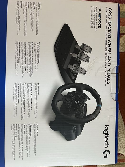 Volan logitech G923 + schimbator viteze Logitech