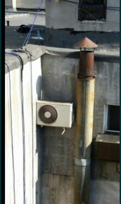 Demontez ac, Izolație furtune aer condiționat cu alpiniști