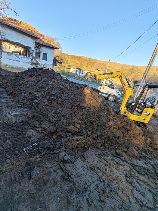 Balegar de oaie de 3 ani chisai pământ vegetal agregate balastiera