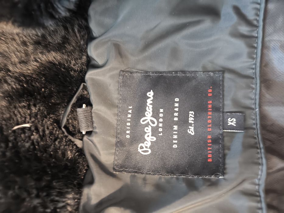 Geaca iarna Pepe Jeans puf și pene XS