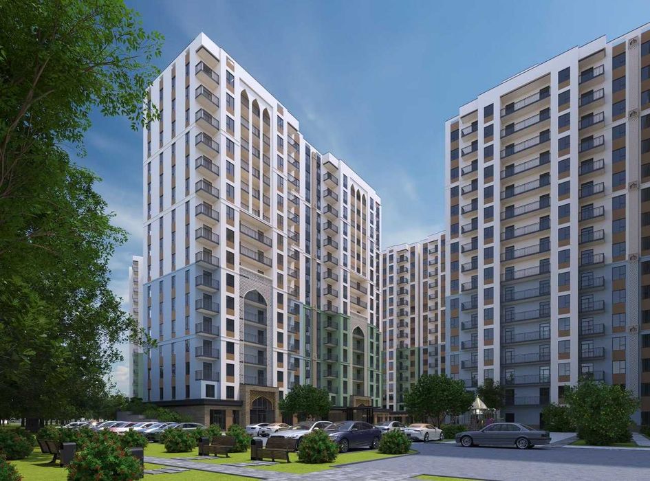 ЖК" Obod Maskan 1-к квартира 40.00 м2. г. Ташкент, Учтепинский район