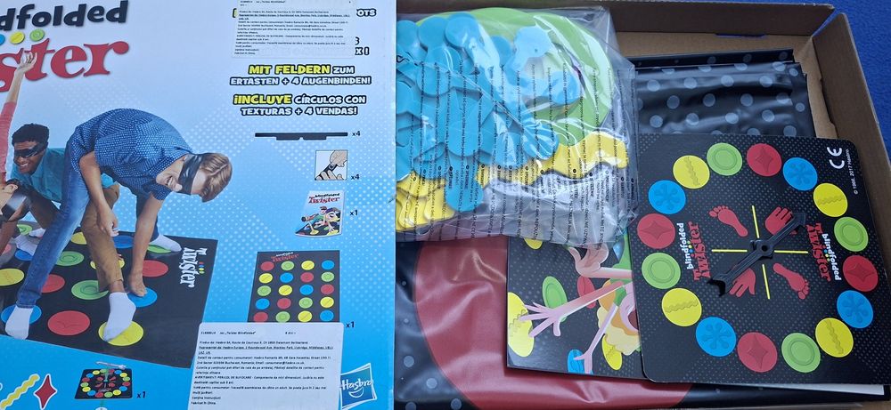 Joc Twister - ediție speciala, motric si tactil