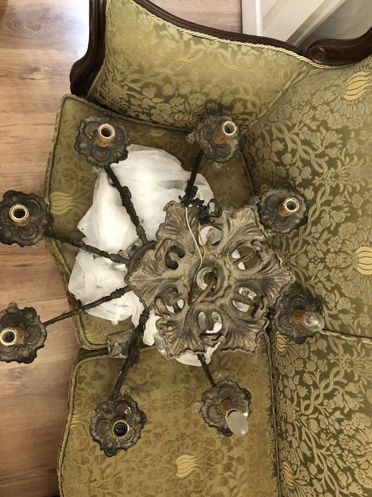 Полилей месингов старинен