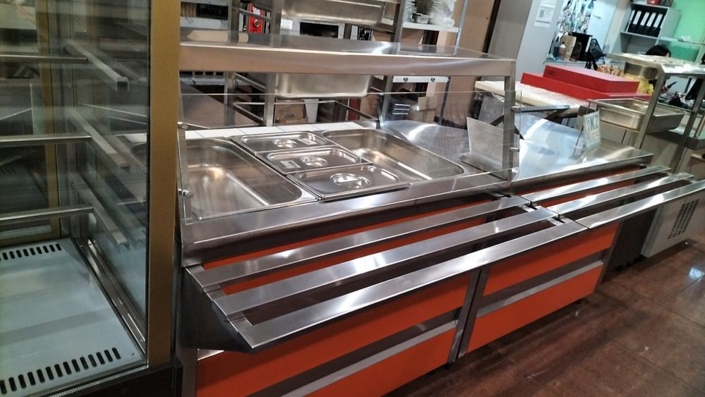 Линия раздачи | Мармиты | Прилавок