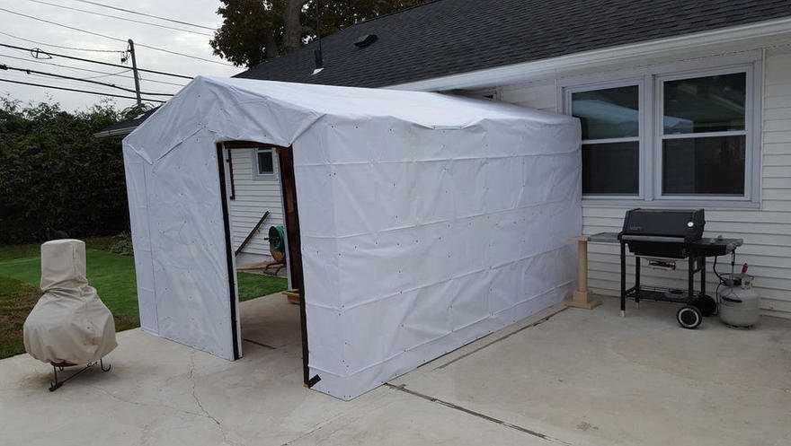 Платнище покривало брезент за предпазване, различни размери, с халки