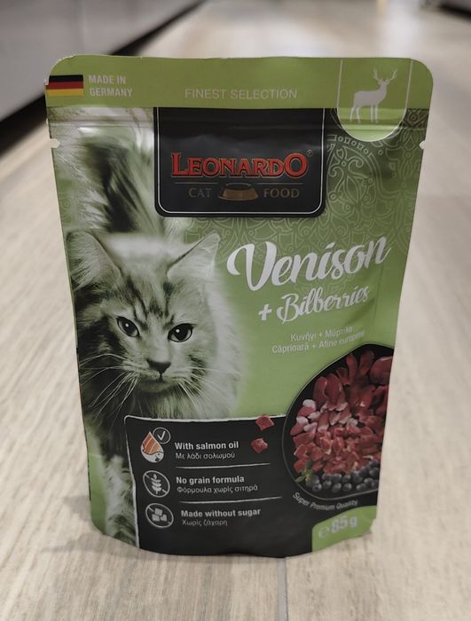 Влажный корм для кошек Leonardo леонардо