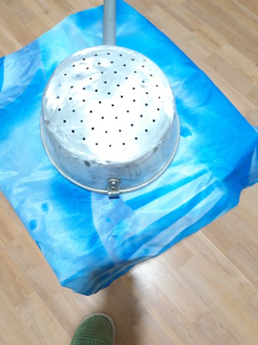 Дуршлаг алюминиевый для кухни