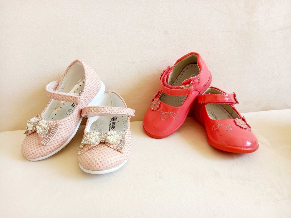 Официални детски обувки за момиче, 23 номер.