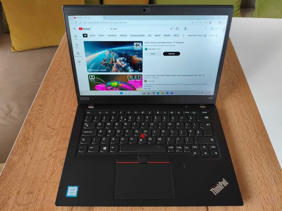 Lenovo Thinkpad X390 i5-8265U, 8GB RAM, 256GB NVMe, като нов!