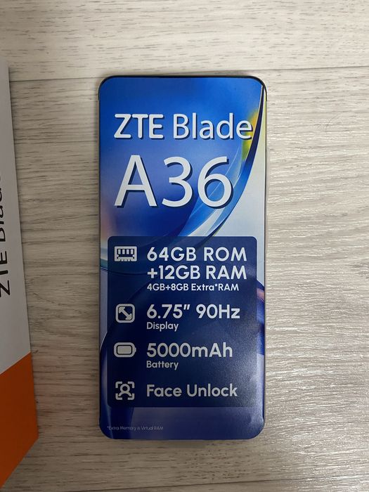 ZTE BLADE A36 новая