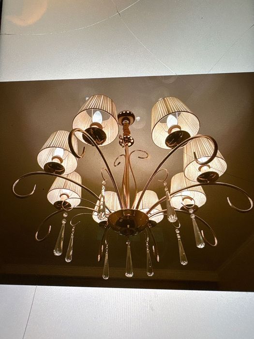 Люстра в классическом стиле, 8 ламп